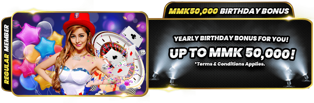 online casino birthday Bonus